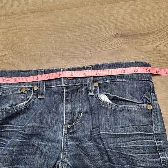 Joes Jeans Womens 24 Blue Crop Classiccore Low Rise Mom Casual Denim Stretch - Picture 6 of 10